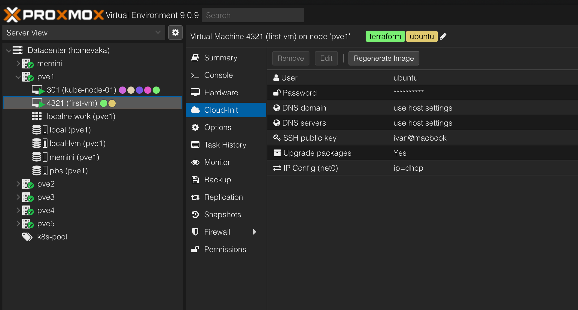 Конфигурация Cloud-init для автоматической настройки VM